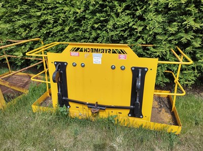 Lot 158 - Strimech 3 Man Platform (2018) with Merlo...