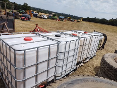 Lot 456b - 4x IBC tanks