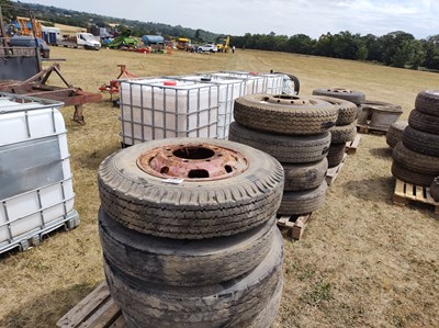 Lot 456e - 15x Various wheels & tyres