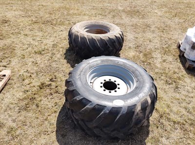 Lot 562 - Pair of Trelleborg Twin 421-500/60/22.5 to fit...