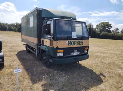 Lot 568 - Ford Horse Lorry (Reg: D263 UDP) Miles: 101,423