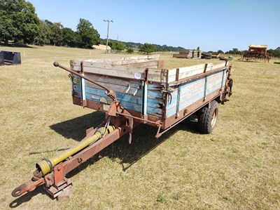 Lot 516 - 3t Mengele Trailer, single axle, 6ft x 5ft PTO...