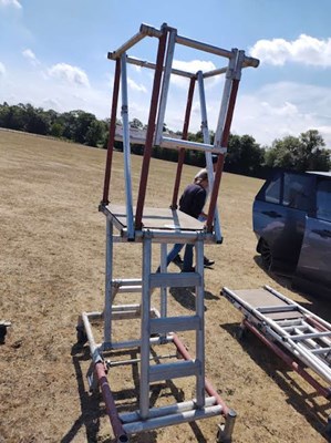Lot 488 - Folding Scaffold Tower