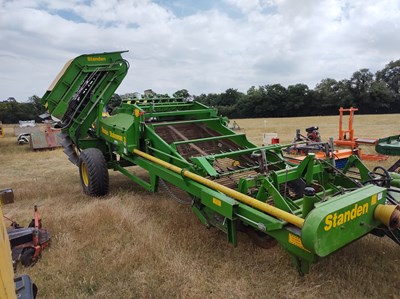 Lot 608 - Standen Statesman Potato Harvester and Onion Harvester, set up for onions with potato kit and spares