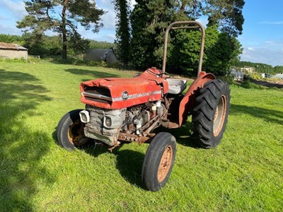 Lot 663 - Massey Tractor Reg. CBJ 786C - runner but needs attn