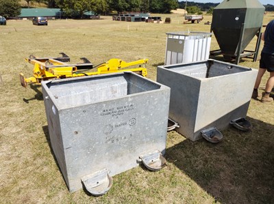 Lot 413 - 2 Water Tanks