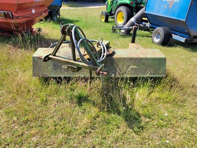 Lot 112 - Suton Hydraulic Yard Sweeper on 3 Point Linkage