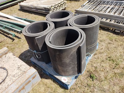 Lot 306 - 4 x Rolls of Rubber