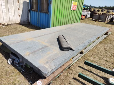 Lot 311 - 2 x Steel Framed Roofs