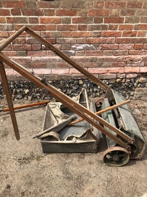 Lot 331 - Old push leaf sweeper Lloyds of Letchworth