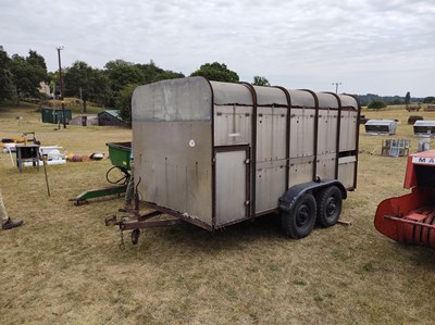 Lot 349 - Ifor Williams Twin Axle Livestock Trailer...