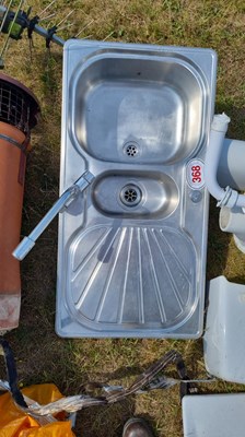 Lot 368 - Stainless Steel Kitchen Sink
