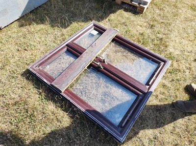 Lot 733j - PVC double glazed window