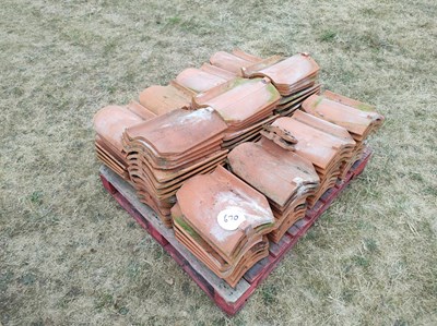 Lot 670 - Qty of Red Pantiles