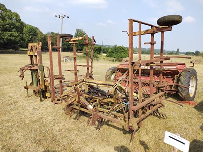 Lot 673 - Folding Spring Tine Cultivator
