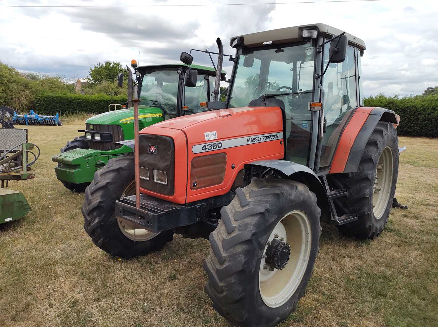 Lot 163 - Massey Ferguson 4360 Tractor (2002) 4,650 Hrs...