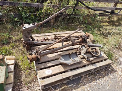 Lot 39 - Grey Ferguson Finger Mower (Located in Culford)