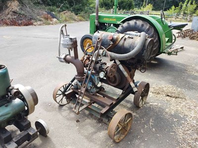 Lot 36 - Diesel Turner Irrigation Pump with starting...