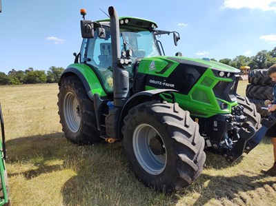 Lot 201 - Deutz Fahr Agrotron 6185 TTV Tractor, Reg AY67...