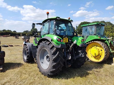 Lot 201 - Deutz Fahr Agrotron 6185 TTV Tractor, Reg AY67...
