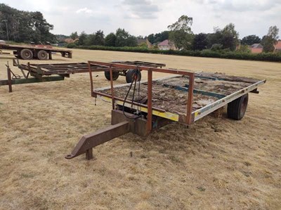 Lot 219 - 16ft Flat Bed Trailer