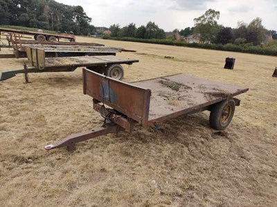 Lot 221 - 10ft Flat Trailer