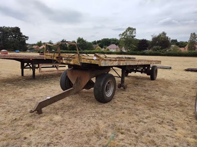Lot 216 - 40ft Flatbed Trailer