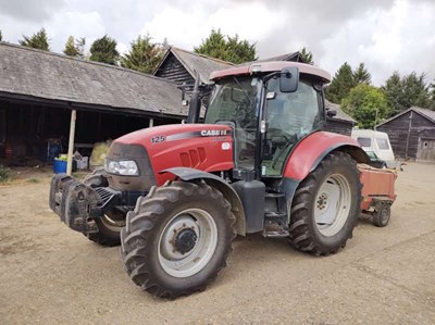 Lot 29 - Case Maxxum 125 Tractor (Year 2012) (5094...