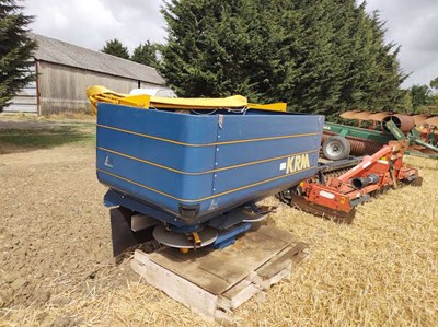Lot 18 - KRM L2 Plus Fertiliser Spreader (2009) with...
