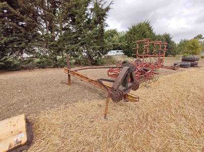 Lot 12 - Single leg mole plough