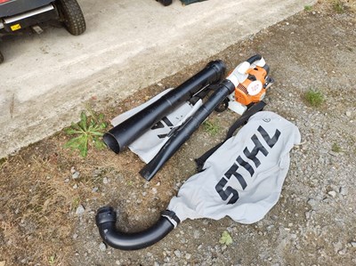 Lot 107 - Stihl Leaf Shredder SH86C (Located in...