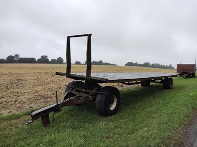 Lot 62 - Bale Trailer Artic with Dolly (Approximately...