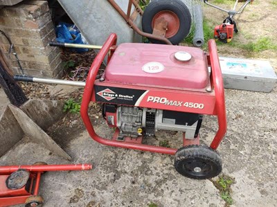 Lot 129 - Briggs & Stratton ProMax 4500 Generator...