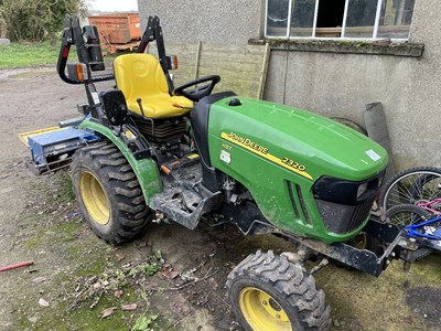 Lot 121 - John Deere 2320 HST Compact Tractor. 75.9 Hrs....