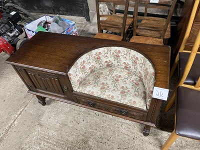 Lot 21c - Telephone Table Cupboard