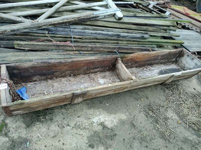 Lot 52e - Wooden Manger