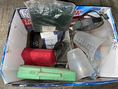 Lot 24 - Qty of Face Shields and Sundries