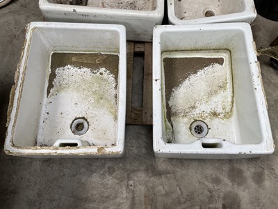 Lot 10 - 2x Butler Sinks