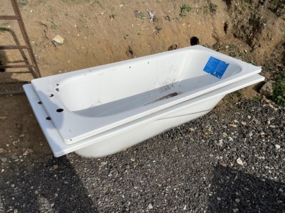 Lot 7 - 2x Metal Bathtub