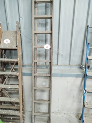 Lot 29 - Wooden Ladder