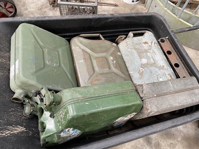 Lot 25 - Qty of Jerry Cans
