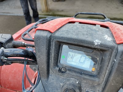 Lot 198 - Honda Foreman 4x4 Quad Bike. 4,888km (2017)