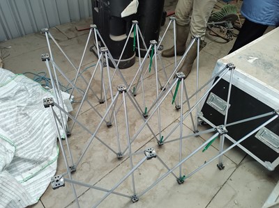 Lot 19 - Garden Portable Folding Table with Transport Box