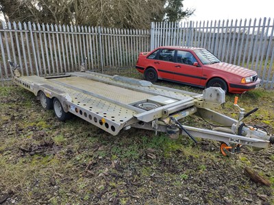 Lot 155 - Ifor Williams Tilt Bed Vehicle Transport...