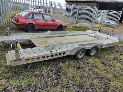Lot 155 - Ifor Williams Tilt Bed Vehicle Transport...