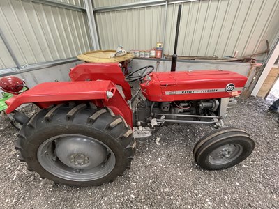 Lot 208 - Massey Ferguson 135 Tractor (1965). Restored 3...