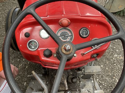 Lot 208 - Massey Ferguson 135 Tractor (1965). Restored 3...