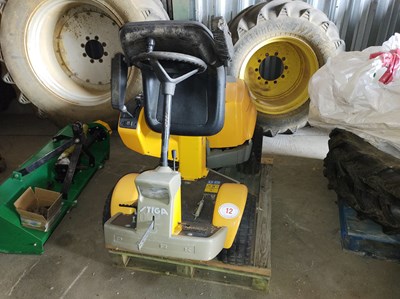 Lot 12 - Stiga Park Diesel Mower with 4ft Deck...