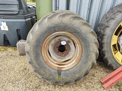 Lot 24 - Pair of 18.4 - 26 Sprayer Wheels