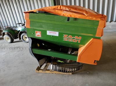 Lot 56 - Amazone ZA-M 2201 Twin Disc Spreader 18 - 24m...